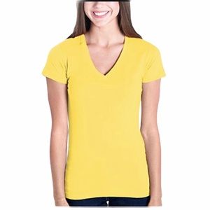 Pure Alfred Sung Cotton V-Neck T-Shirt